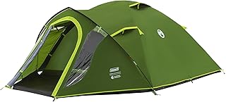 Coleman Darwin 4 Plus - Tente de camping dôme pour 4 personnes - Vert