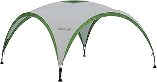 Coleman Event Shelter Pro XL - Abri de campement 4.5 x 4.5 m - Gris/Vert