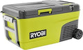 RYOBI 18V ONE+ RY18CB23A - 0 - Glacière et congélateur hybride 23L - Jaune/Gris