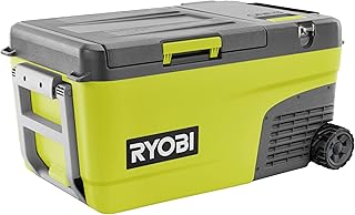 RYOBI 18V ONE+ RY18CB23A - 0 - Glacière et congélateur hybride 23L - Jaune/Gris
