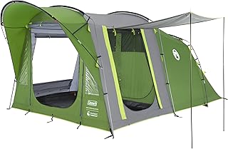 Coleman Oak Canyon 4 - Tente tunnel familiale pour 4 personnes - Vert et gris